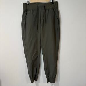 7Diamonds Women's Infinty Jogger Pants Dark Green Large Athleisure